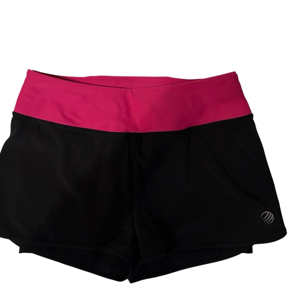 MPG Black and Pink Athletic Shorts Lightweight Design